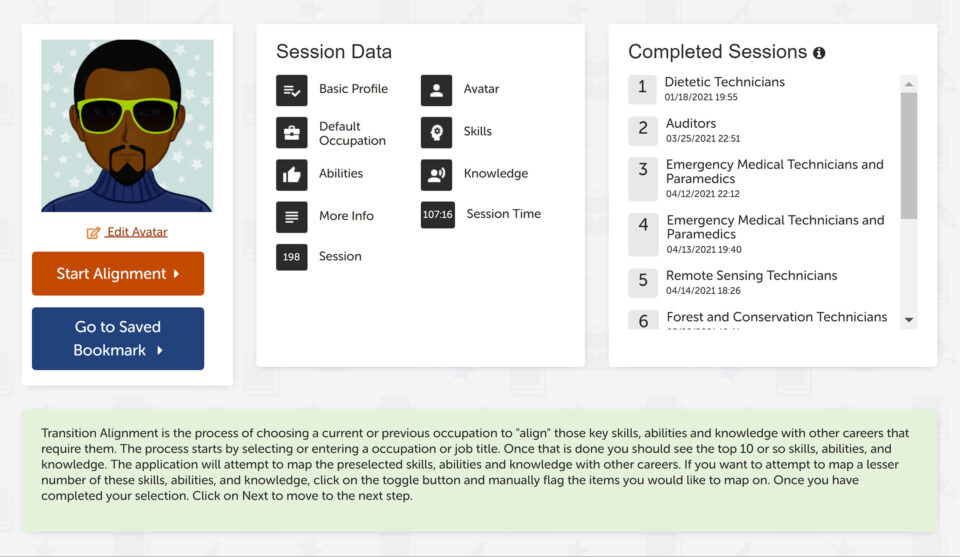 Transition Navideer Dashboard